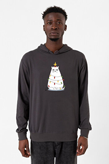 Tshirthane Фума Grumpy Christmas Чоловічий капюшон 2ip