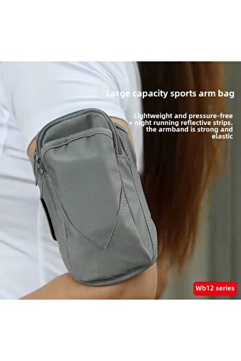 Asfal 6.8 Inch Compatible Water and Sweat Proof Multi-Purpose Sports Arm Bag Portable Phone Holder