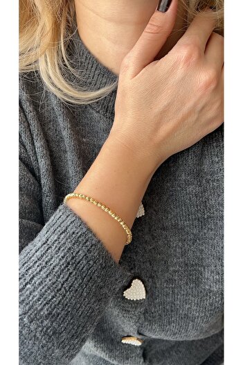 stainles steel Gold dorika bileklik
