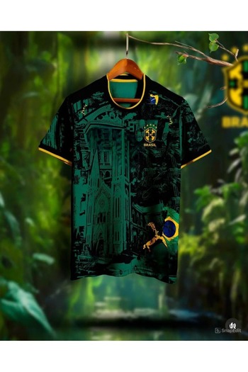 Legent Lady Pele Brazil Custom Design Jersey