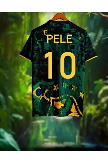 Legent Lady Pele Brazil Custom Design Jersey