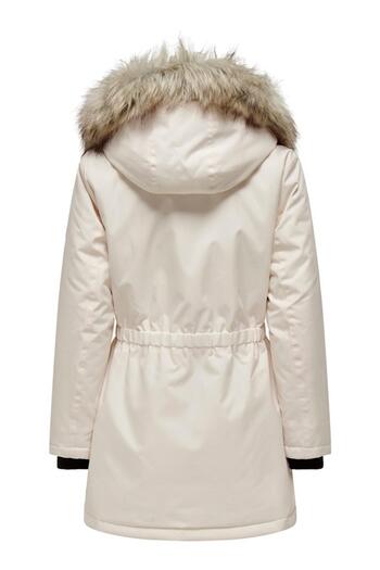 ONLY Onliris Fur Winter Parka Cc 2023 Otw Ecru