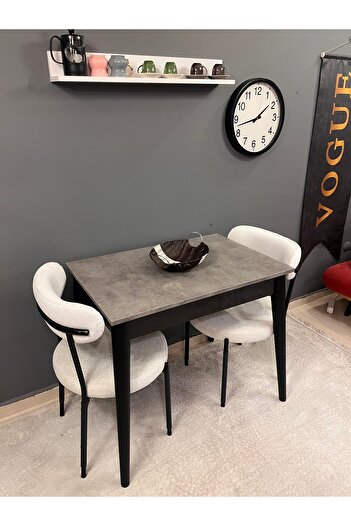 VOGUE TASARIM VE AKSESUAR 60/90 ölçü küçük  mutfak masası kullanışlı yemek masası ekonomik çalışma masası ideal balkon masası