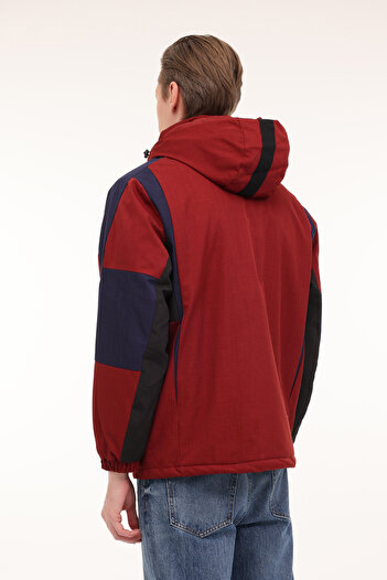 lumberjack ML GOMNIS 2URBN06 4PR Bordo Erkek Kısa Kaban