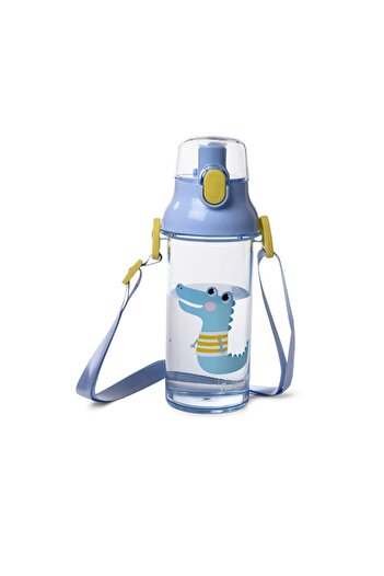 Fissman Water Bottle For Kids BPA Free Non-Toxic Elephant Design 450ml