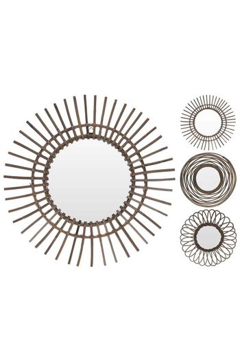 Homelux Mirror With Sun-shaped Frame, 63x4 Cm, Available In 3 Variants