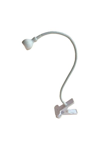Homelux Office lamp with maximilian clamp, led, zinc alloy, 3x3x48.5 cm, 3w, white