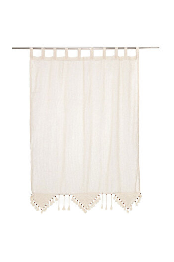 Homelux Nadine Lace Curtain, 160x180 Cm, Cotton, Cream
