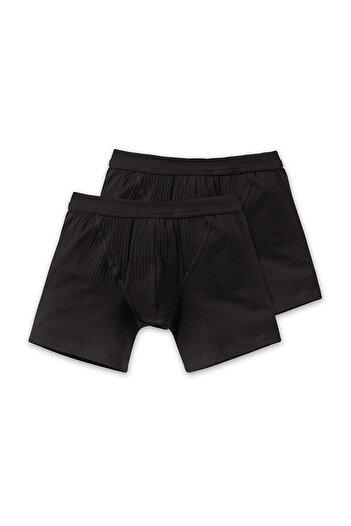 Schiesser 2'li Paket Pamuklu Temel Ürünler Orijinal Retro Şort / Pantolon