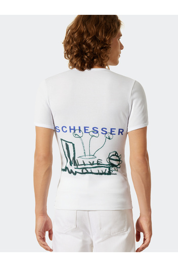 Schiesser T-Shirt Friedrich T-Shirt Unterziehshirt Unterhemd Kurzarm