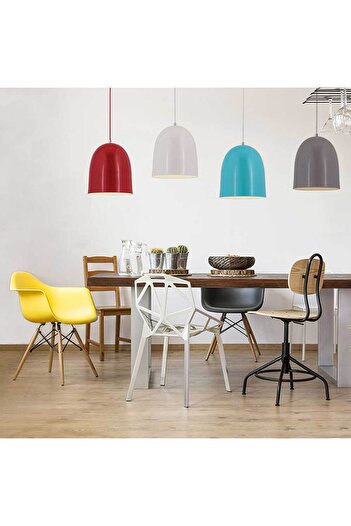 Homelux Steel Metal Pendulum 2138, 22x100 Cm, 1xe27, 60 W, White