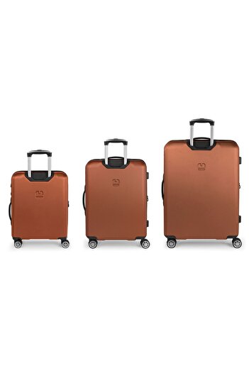 Gabol Escape 4 Rollen Kofferset, Dehnfalte ile 3 Parçalı