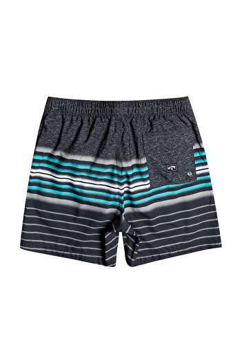 BİLLABONG Ανδρικό μαύρο βόλεϊ σορτς All Day Stripes Lb ERKEK VOLLEY SHORT C1LB02