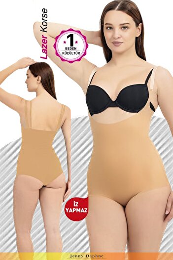Jenny Daphne Underbust Bady Corset with Non-Marking Snaps on Our Laser Cutting - 8005