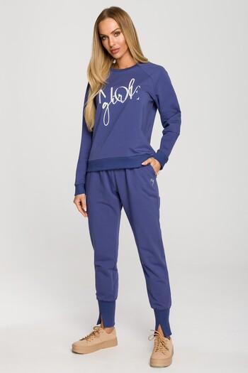 Made of Emotion Sweatshirt with embroidery