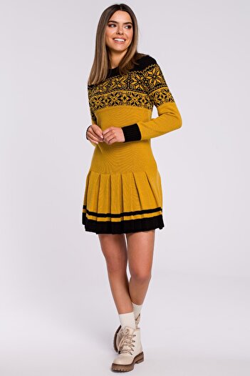 Made of Emotion Rochie pulover de sărbători