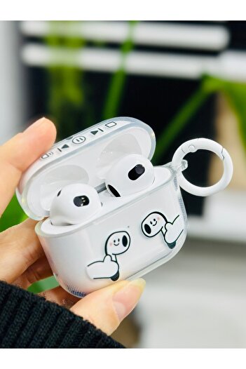 Go Aksesuar AirPods 3. Generation Compatible Special Design Thick Silicone Protective Case