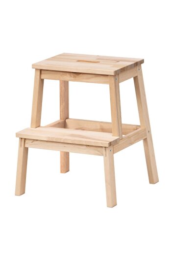 IKEA Bekvam Basamaklı Mutfak Tabure Merdiven Kayın