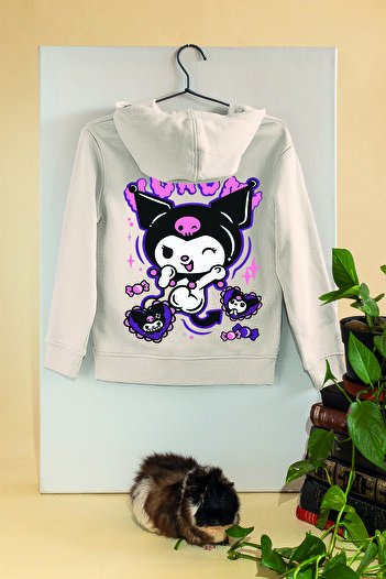 MYADA Φούτερ με κουκούλα σε στάμπα Kuromi