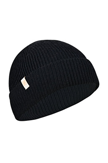 NORFOLK Μαύρο μαλλί Norwick Merino - Beanie