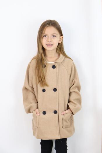 MiaBaby Raglan Sleeve Unisex Cashew Coat