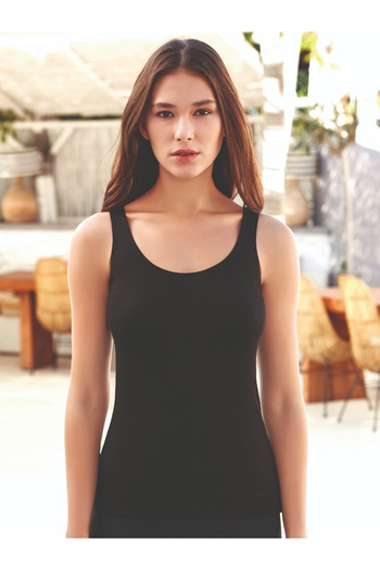 Berrak 2031 Women's Wide Strap Modal Undershirt