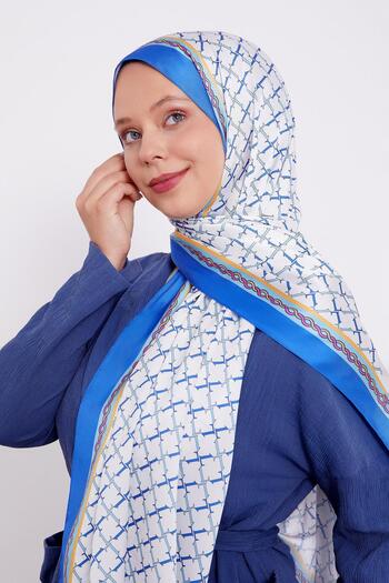 Levidor Saks L Printed Angel Shawl