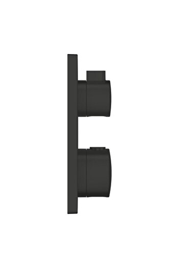 Grohe Grohtherm Thermostatic Bath/Shower Mixer with 2 Outlets with Diverter - 1022092430 Black