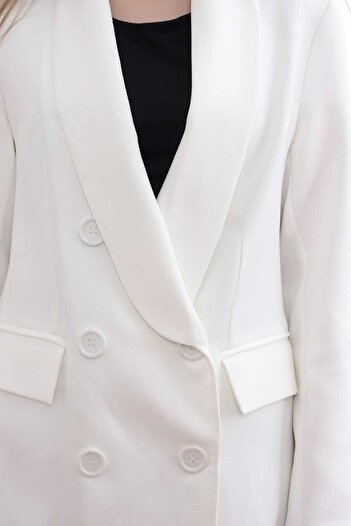 Elbee Fashion Woman Jachetă cu nasturi Blazer
