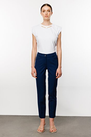 Ekol Παντελόνι με λεπτή τσέπη Navy Blue