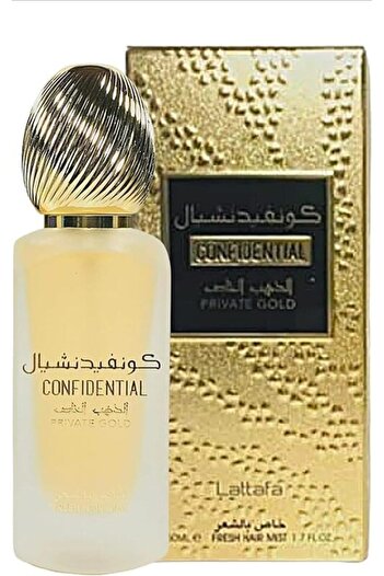 lattafa Confidential Private Gold Fresh Hairspray 50ml