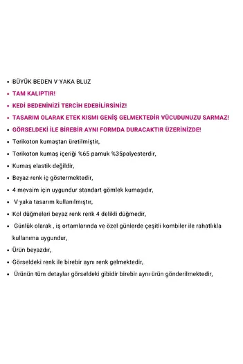 JESSE STORY Γυναικείο πουκάμισο με λαιμόκοψη σε μεγάλο μέγεθος σε λευκό μπλούζα