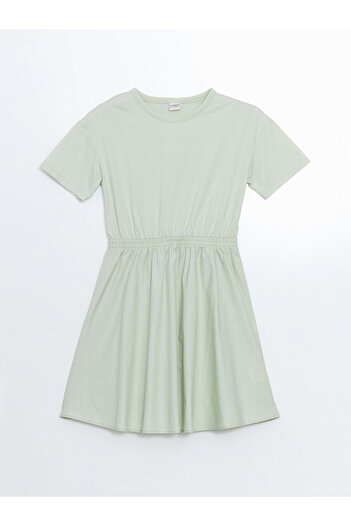LC Waikiki Crew Neck Girl's Dress