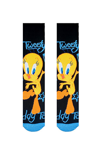 ZEYZEY MONKEY Set of 6 Character Patterned Mixed Color Socks in a Special Gift Box