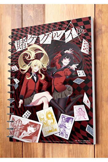 nihonwosekai Kakegurui Anime A5 Boy Spiral Notebook 50 Sheets