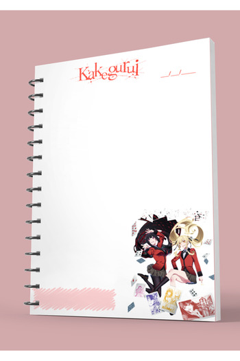 nihonwosekai Kakegurui Anime A5 Boy Spiral Notebook 50 Sheets