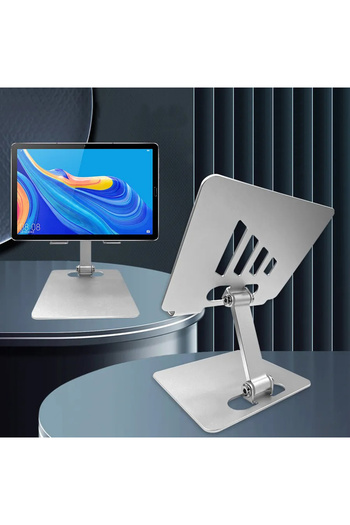 Coverzone Φορητή αναδιπλούμενη βάση για tablet συμβατή με iPad με ρυθμιζόμενη γωνία XK041