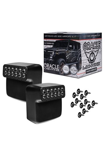 oracle Jeep Wrangler JL & Gladiator JT 18-25 LED Off-Road Side Mirrors