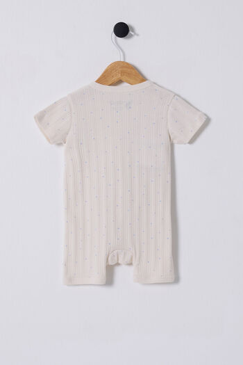 U.S. Polo Assn. U.S. Polo Assn. Baby Boy White Jumpsuit