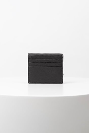 BAYDERİ Luis Unisex Hakiki Deri Kartlık