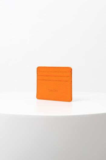 BAYDERİ Catsby Genuine Leather Card Holder