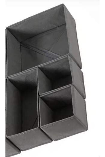 Bayev Coco 4 Pieces Drawer Inside Organizer Box Set Wardrobe Clothes Laundry Socks Laundry Organizer