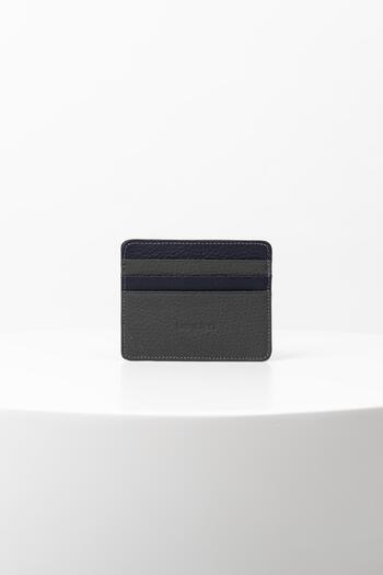BAYDERİ Catsby Genuine Leather Card Holder