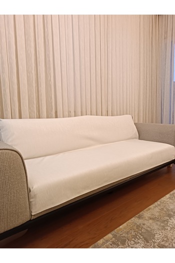 BEDY GUARD Toscana Liquid Proof Non-Slip Sofa Cover Double Sided Beige and Anthracite 150*210cm