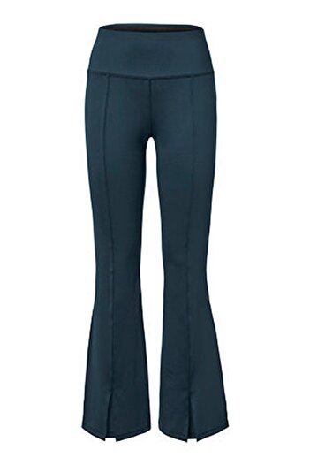 Tchibo Women Regular Fit Solid Stretchable Training Trousers, Dark Blue