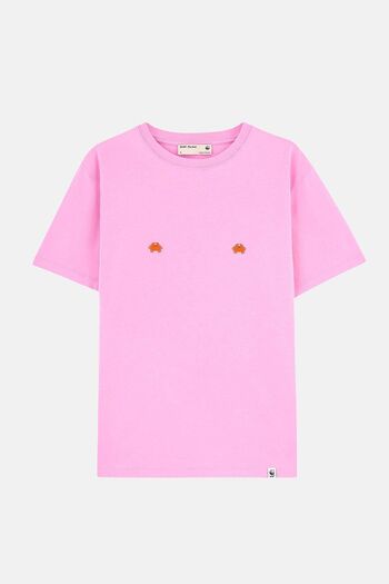 WWF Market T-shirt Crabs Supreme - Λιλά