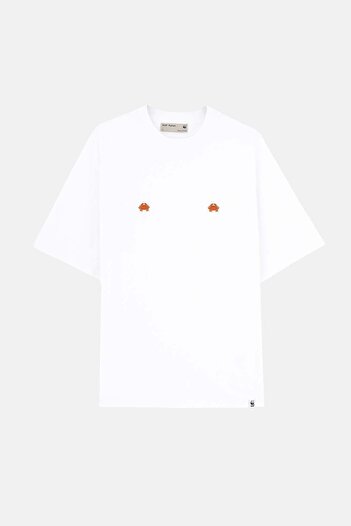 WWF Market Λευκό μπλουζάκι Supreme Crabs Oversize