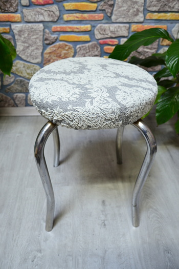 COVER TEKSTİL TABURE KILIFI JAKAR KUMAŞ