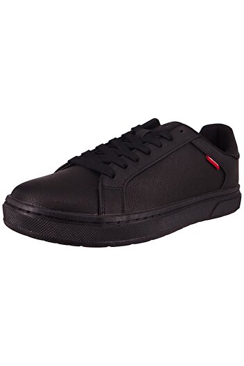 Levi's Piper Low Top 234234 -661 Herren Sneaker - Schwarz 559 Full Black Kunstleder