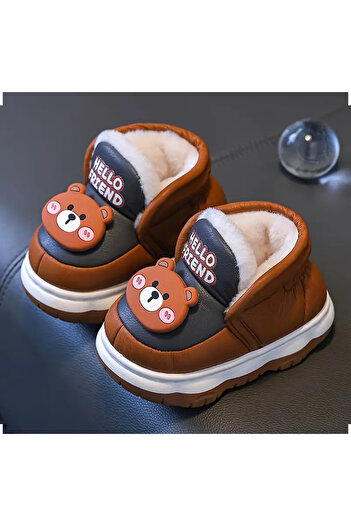 Yasee Termal içlikli deri bebek panduf